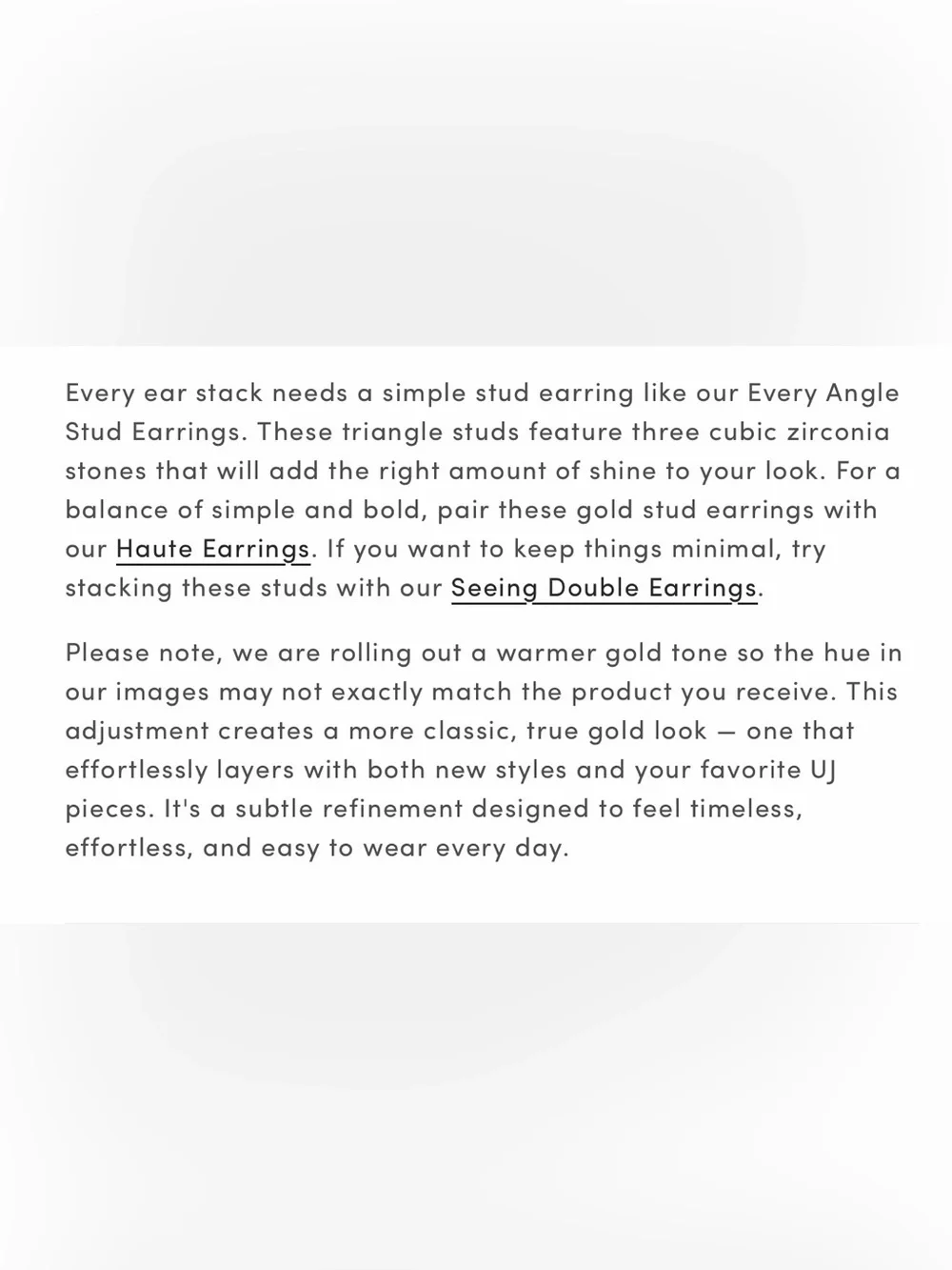 Uncommon James Every Angle Stud Earrings